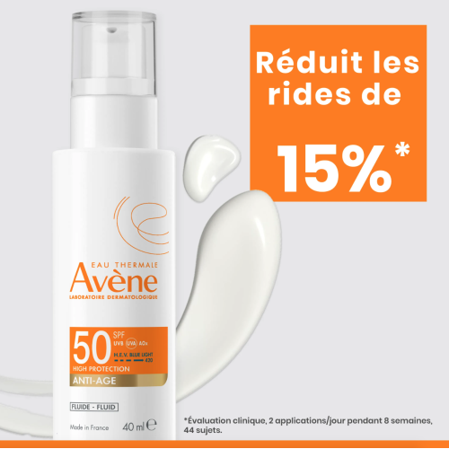 Solaire Fluide Anti-Âge SPF50 40 ml