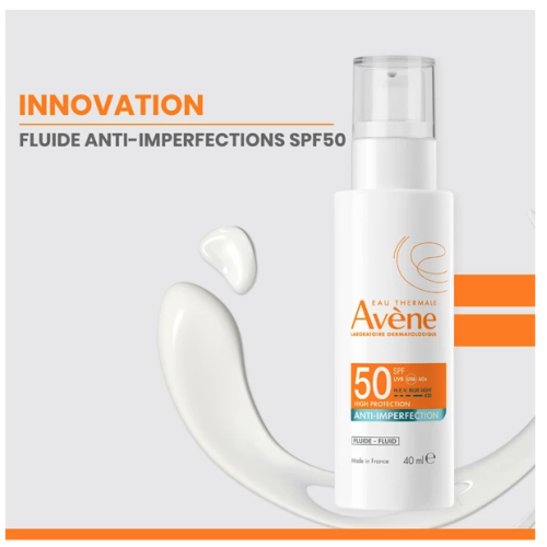 Solaire Fluide Anti Imperfection SPF50 40 ml