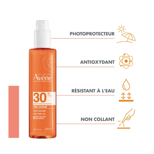 Huile Solaire Fini Satiné SPF30 200 ml