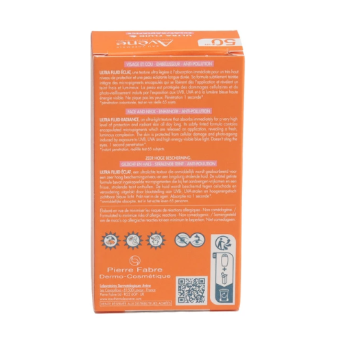 Solaire Ultra Fluid Éclat SPF50+ 50 ml