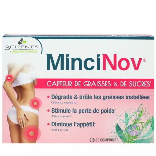 MinciNov Innovation Perte de Poids 60 Comprimés MinciNov Innovation Perte de Poids 60 Comprimés