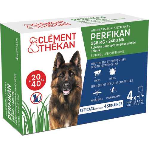 PERFIKAN Anti-Puces Grands Chiens 20 - 40 Kg