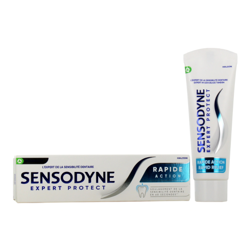 Rapide Action Dentifrice Dents Sensibles 75 ml Rapide Action Dentifrice Dents Sensibles 75 ml