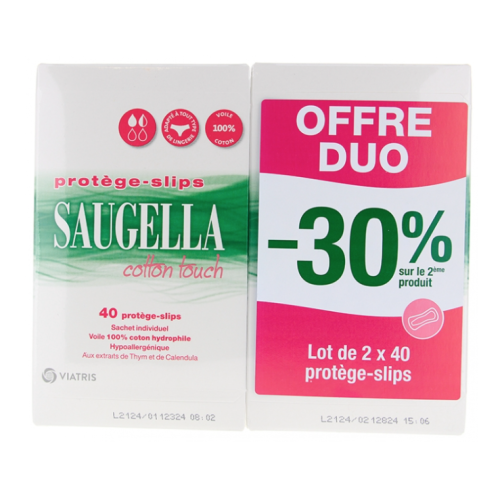 Cotton Touch 2 x 40 Protège-Slips Cotton Touch 2 x 40 Protège-Slips