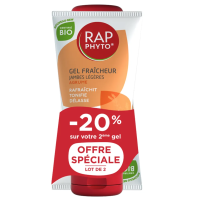 Gel Fraîcheur Jambes Légères Agrume Bio 2 x 150 ml