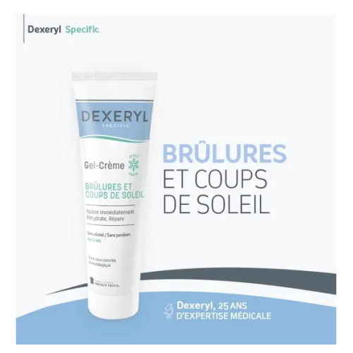 Dexeryl Specific Brûlures et Coups de soleil 150 g