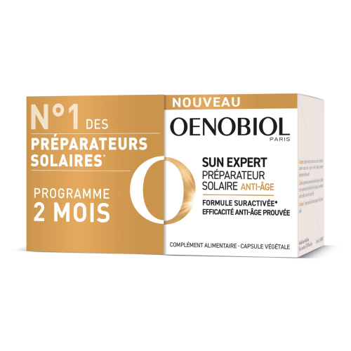 Sun Expert Préparateur Solaire Anti-Âge 2 x 30 capsules Sun Expert Préparateur Solaire Anti-Âge 2 x 30 capsules
