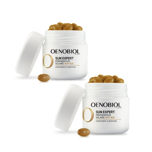 Sun Expert Préparateur Solaire Anti-Âge 2 x 30 capsules