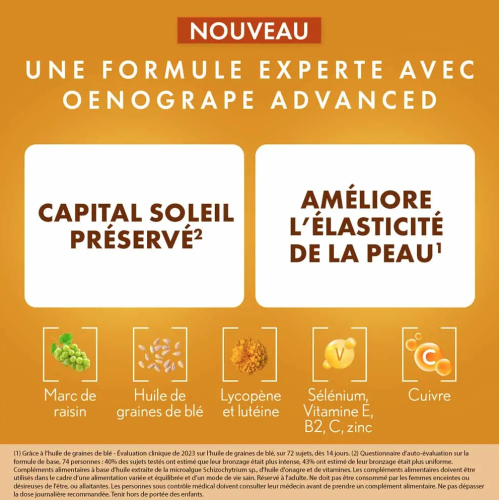 Sun Expert Préparateur Solaire 3en1 Triple action 2 x 30 capsules