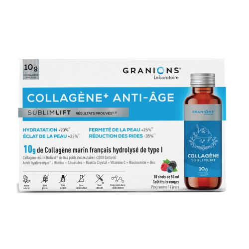 Collagène + Anti-Âge SublimLift 10 Shots Collagène + Anti-Âge SublimLift 10 Shots