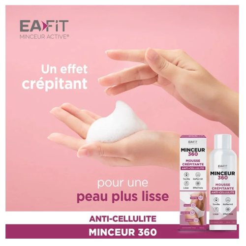 Minceur 360 Mousse crépitante anti cellulite 100 ml
