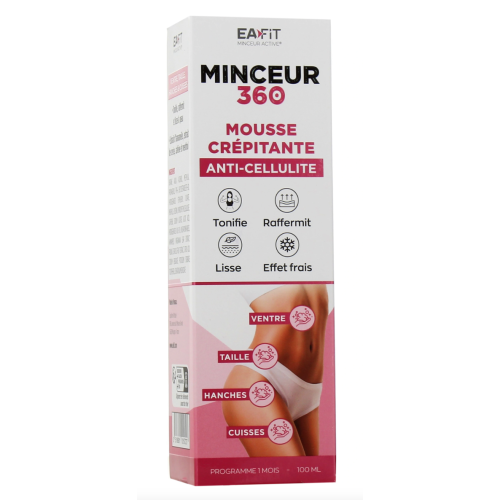 Minceur 360 Mousse crépitante anti cellulite 100 ml