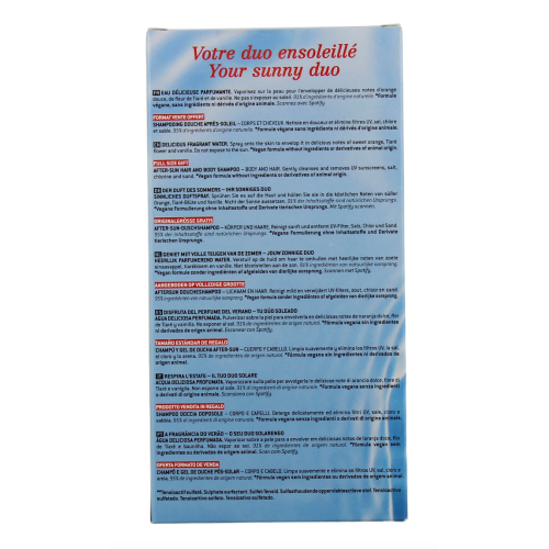 Sun Eau Délicieuse Parfumante Vaporisateur 100 ml + Shampooing Douche Après-Soleil 200 ml Offert