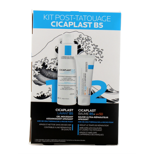 Cicaplast Baume B5+ SPF50 1 kit post-tatouage