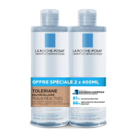Toleriane Eau Micellaire Peaux Réactives 2 x 400 ml