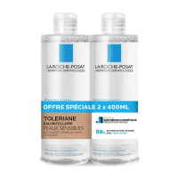 Tolériane Eau Micellaire Peaux Sensibles 2 x 400 ml