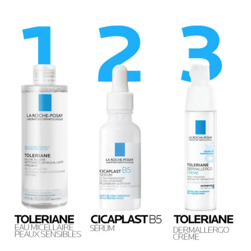 Tolériane Eau Micellaire Peaux Sensibles 2 x 400 ml