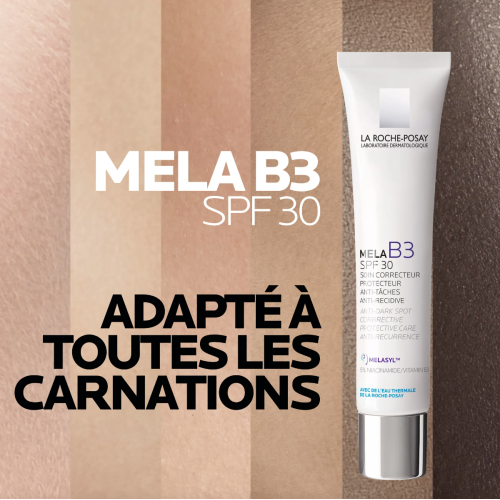 COFFRET MELA B3 Soin Anti-Taches SPF30 40 ml + Sérum concentré 10 ml Offert