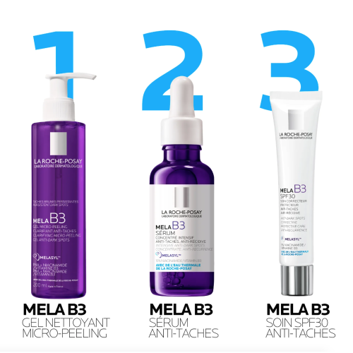 COFFRET MELA B3 Soin Anti-Taches SPF30 40 ml + Sérum concentré 10 ml Offert