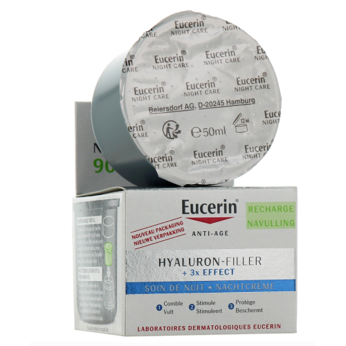Hyaluron-Filler + 3x Effect Soin de Nuit Recharge 50 ml
