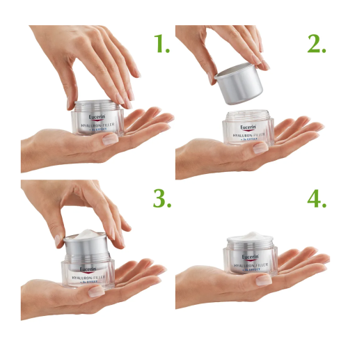 Hyaluron-Filler + 3x Effect Soin de Jour SPF15 Peau Sèche Recharge 50 ml