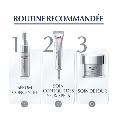 Hyaluron-Filler + 3x Effect Soin de Jour SPF15 Peau Sèche Recharge 50 ml