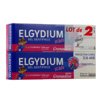 Kids Gel Dentifrice Protection Caries 3/6 Ans 2 x 50 ml