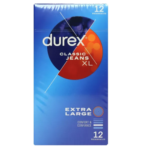 Comfort XXL Préservatifs Extra-Larges et Extra-Longs 12 préservatifs