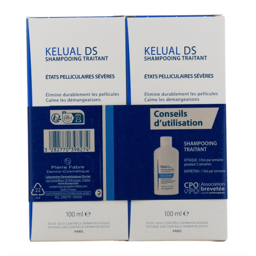 Kelual DS Shampooing Traitant 2 x 100 ml