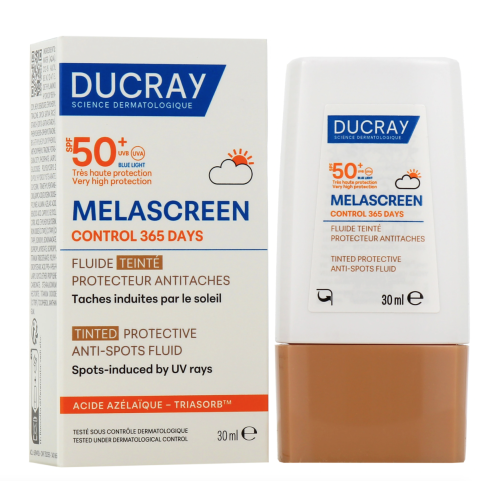 Melascreen Control 365 Days Fluide SPF50+ teinté 30 ml Melascreen Control 365 Days Fluide SPF50+ teinté 30 ml