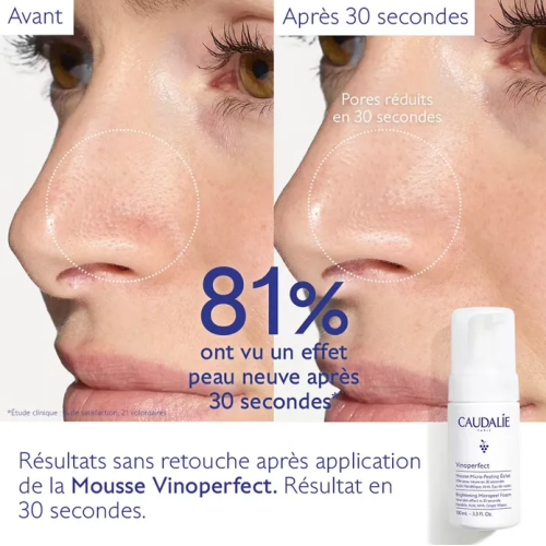 Vinoperfect Mousse Micro-Peeling éclat 50 ml