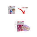 3M Opticlude Silicone 50 Pansements - Soigne Amblyopie et Strabisme