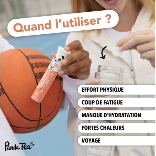 Pastilles Hydratation 20 pastilles Pêche Pastilles Hydratation 20 pastilles Pêche