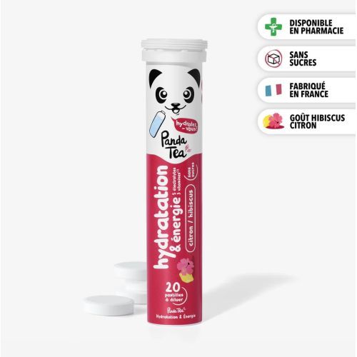 Pastilles Hydratation 20 pastilles Hibiscus-Citron