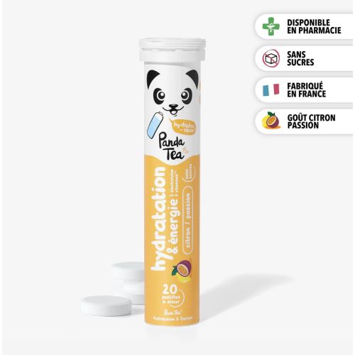 Pastilles Hydratation 20 pastilles Citron-Passion