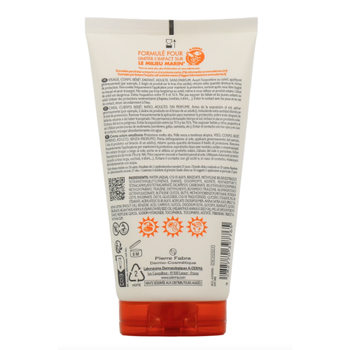 Exomega Control Crème Solaire SPF50+ 150 ml