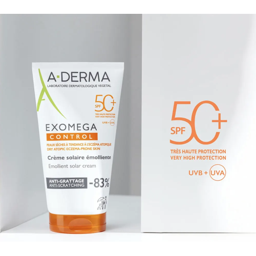 Exomega Control Crème Solaire SPF50+ 150 ml