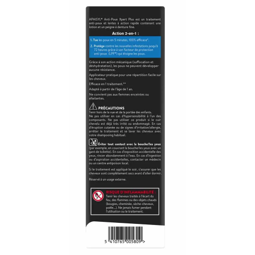 Anti-Poux & Lentes Lotion Xpert Plus 200 ml
