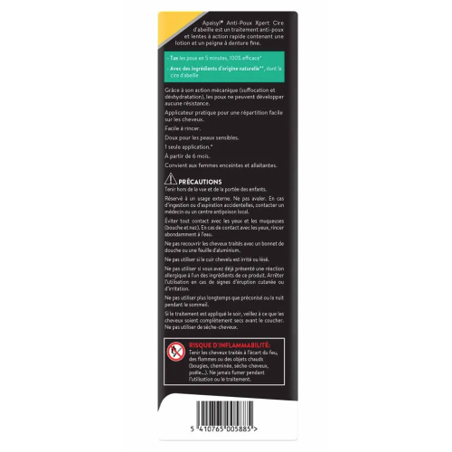 Anti-Poux & Lentes Lotion Xpert Cire d'abeille 100 ml