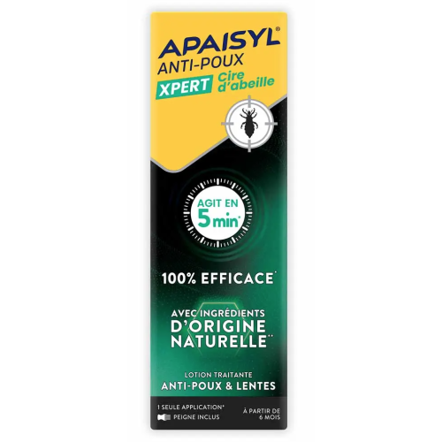 Anti-Poux & Lentes Lotion Xpert Cire d'abeille 200 ml Anti-Poux & Lentes Lotion Xpert Cire d'abeille 200 ml