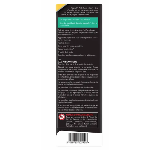 Anti-Poux & Lentes Lotion Xpert Cire d'abeille 200 ml