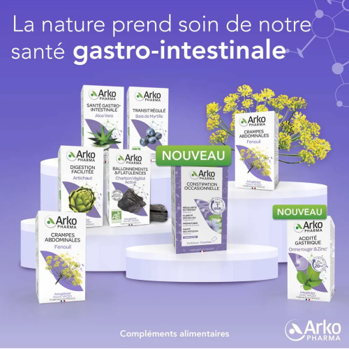 Arkogélules Constipation Occasionnelle 10 Sachets