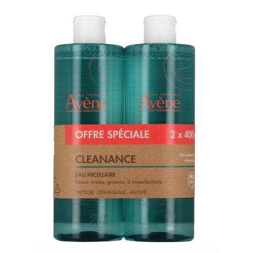 Cleanance Eau Micellaire 2 x 400 ml