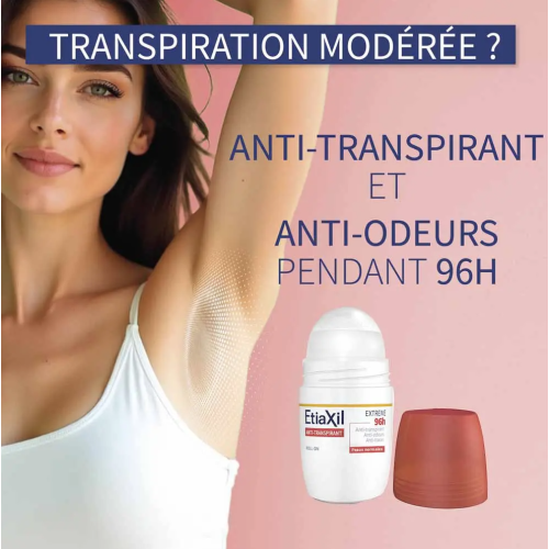 Anti transpirant Extreme 96h Roll on 2 x 50 ml