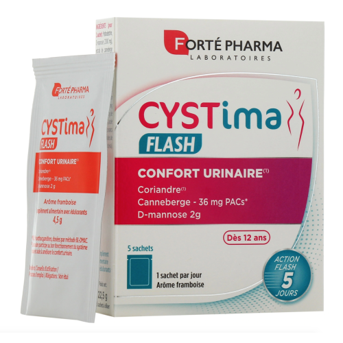 Cystima Flash Confort Urinaire 5 sachets