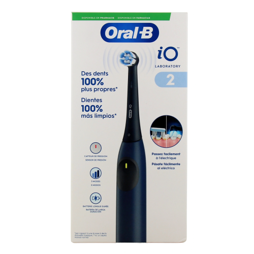 Brosse à dents électrique iO 2 Noire Brosse à dents électrique iO 2 Noire