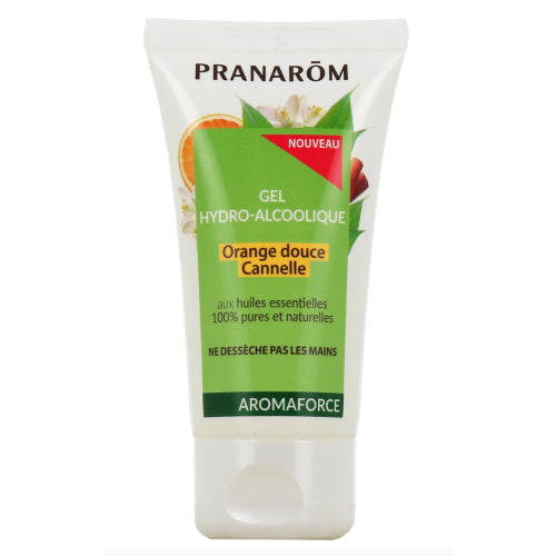 Aromaforce Gel Hydro-Alcoolique Orange Douce Cannelle 50 ml Aromaforce Gel Hydro-Alcoolique Orange Douce Cannelle 50 ml