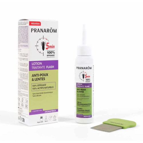 Pranapoux Lotion Traitante FLASH Anti-Poux & Lentes 100 ml Pranapoux Lotion Traitante FLASH Anti-Poux & Lentes 100 ml