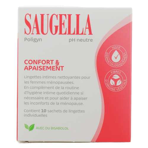 Poligyn Lingettes Hygiène Intime 10 lingettes Poligyn Lingettes Hygiène Intime 10 lingettes