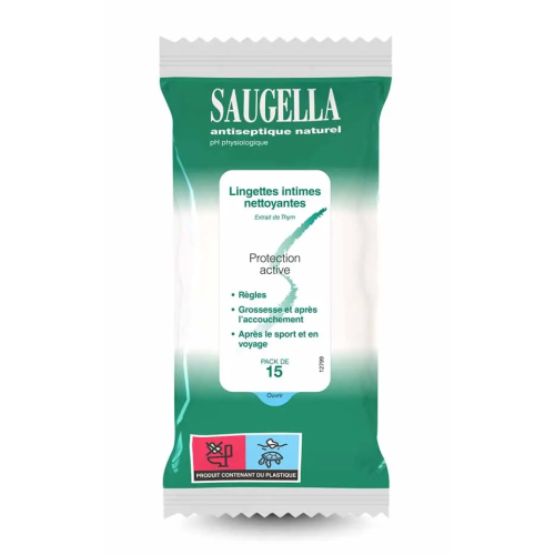 Antispetique Naturel Lingettes Intimes Nettoyantes Protection Active 15 lingettes Antispetique Naturel Lingettes Intimes Nettoyantes Protection Active 15 lingettes